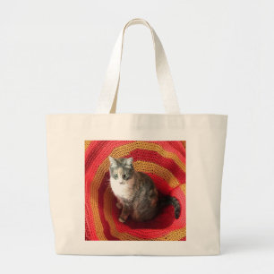 Grand Tote Bag Pearl Cat sur l'Afghanistan