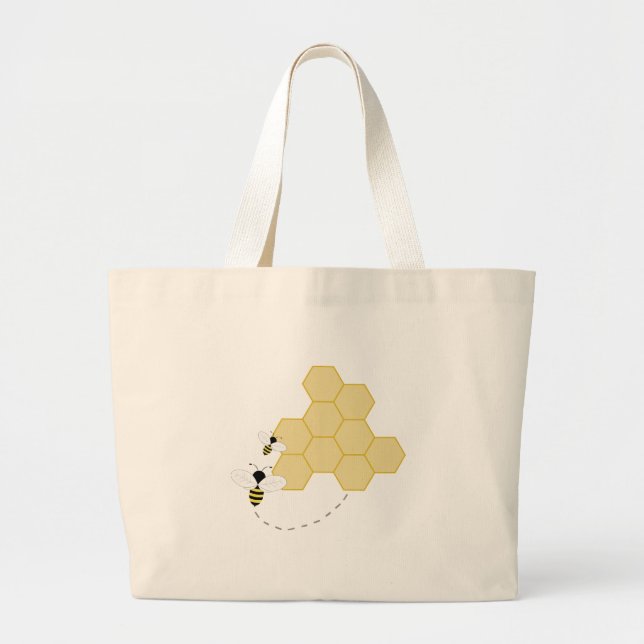 Grand Tote Bag Peigne (Devant)
