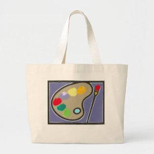 Grand Tote Bag peinture - arts visuels