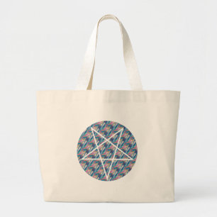 Grand Tote Bag pentagramme hologramme
