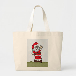 Grand Tote Bag Père Noël