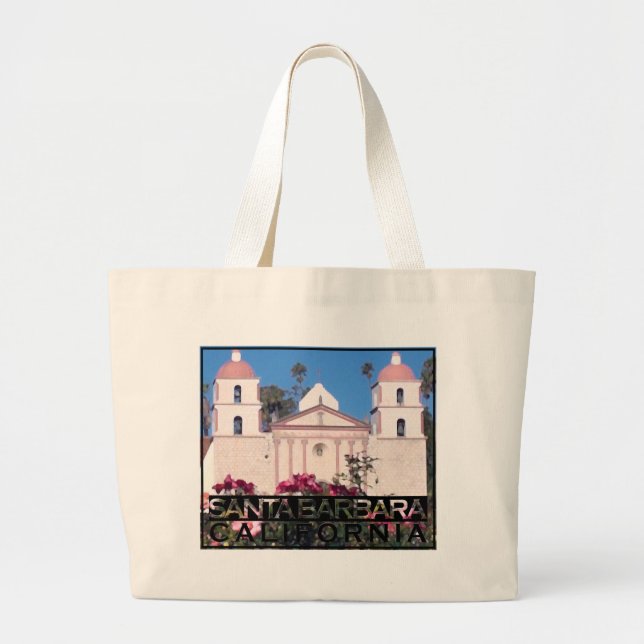 Grand Tote Bag Père Noël Barbara (Devant)
