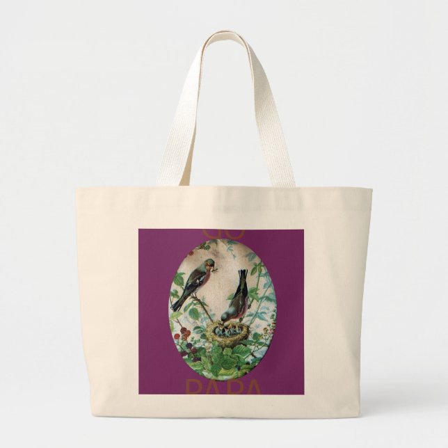 Grand Tote Bag Personnaliser (Devant)