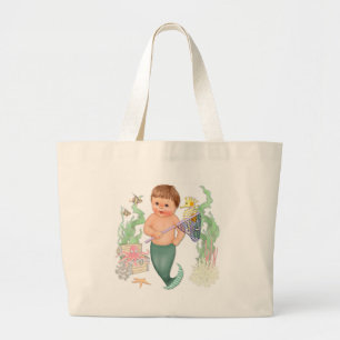 Grand Tote Bag Petite Sirène - Garçon
