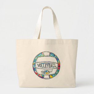 Grand Tote Bag Peut la fouille d'U il colorant de cravate