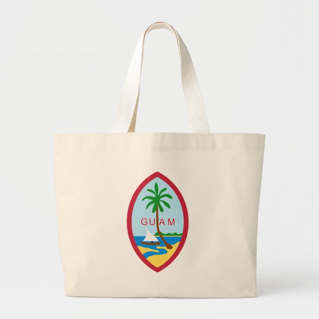 Grand Tote Bag Phoque GU de la Guam (Devant)