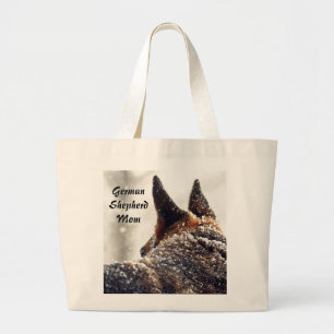 Grand Tote Bag Photo de berger allemand