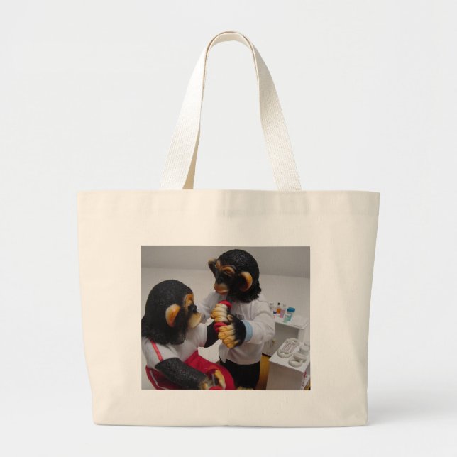 Grand Tote Bag Physiothérapeute (Devant)