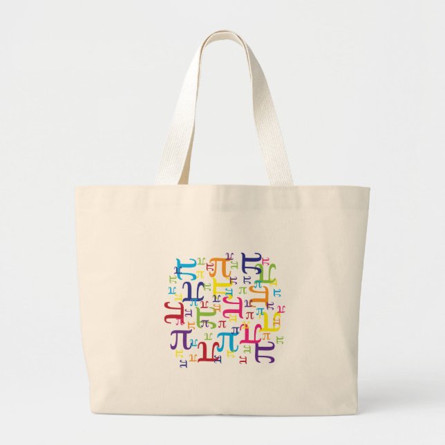 Grand Tote Bag Pièce du Pi (Devant)