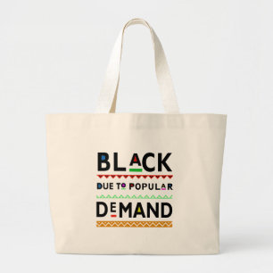 Grand Tote Bag Pièce en t d'Afrocentric