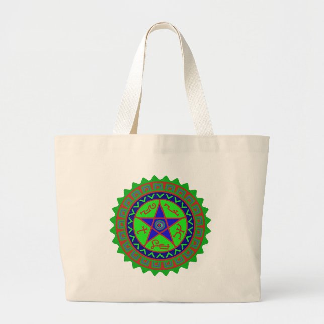 Grand Tote Bag Piège du Diable (Devant)