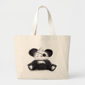 Grand Tote Bag Pirate de panda de Mei Mei