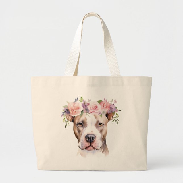 Grand Tote Bag Pit Bull Jumbo Fourre-tout (Devant)