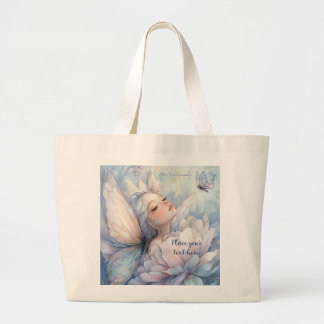 Grand Tote Bag Pivoine de l'Aube