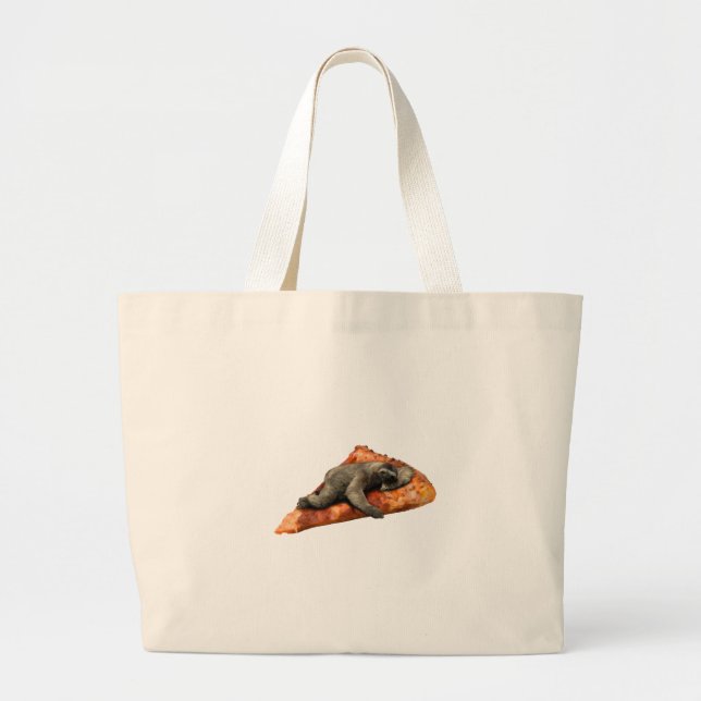 Grand Tote Bag Pizza Slaoth (Devant)