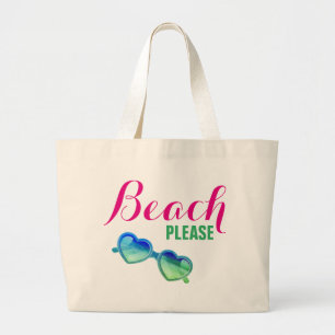 Grand Tote Bag Plage, svp !