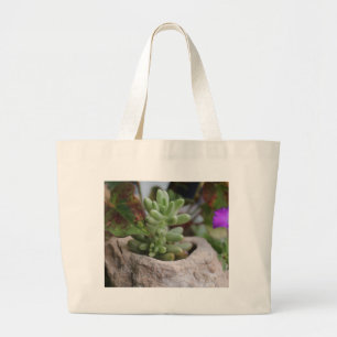 Grand Tote Bag Plante grasse et plante chameau