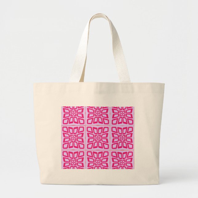 Grand Tote Bag Pointeurs PSG Pinched Carreaux. (Devant)