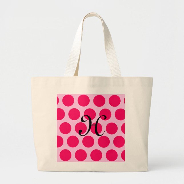 Grand Tote Bag Points de Pinkalicious (Devant)