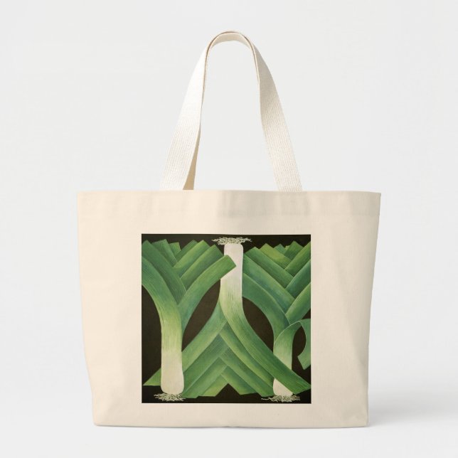 Grand Tote Bag Poireaux 2014 (Devant)
