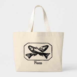 Grand Tote Bag Poissons