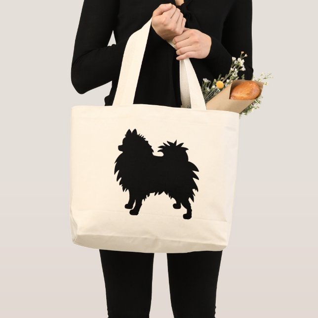 Grand Tote Bag Poméranien (Devant (produit))