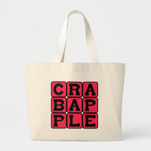 Grand Tote Bag Pommier sauvage, Fruit
