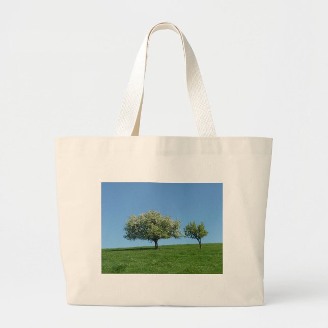 Grand Tote Bag pommiers (Devant)