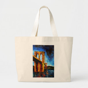 Grand Tote Bag Pont de Brooklyn à Utopie 2009