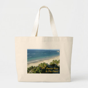 Grand Tote Bag Porto Rico est l'endroit