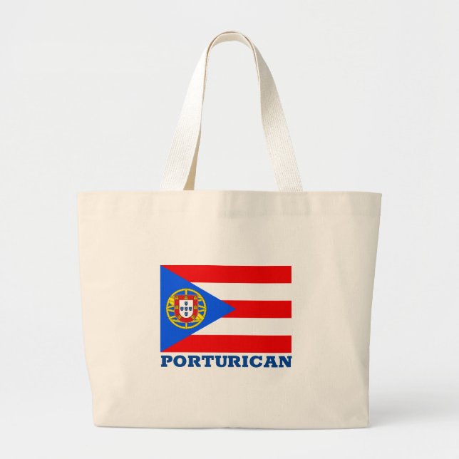 Grand Tote Bag Portu-Rican (Devant)