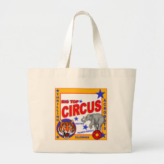 Grand Tote Bag Poster de cirque vintage