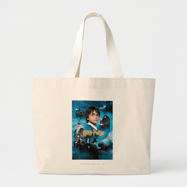 Grand Tote Bag Poster de pierre du philosophe (Devant)