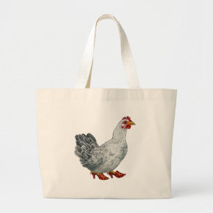 Grand Tote Bag Poulet Fourre-tout