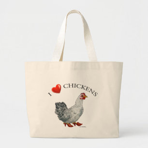 Grand Tote Bag Poulet Fourre-tout