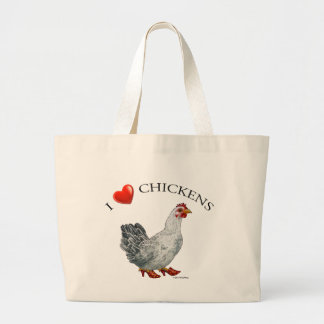 Grand Tote Bag Poulet Fourre-tout