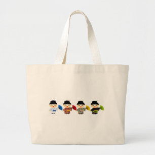 Grand Tote Bag Poupées de geisha