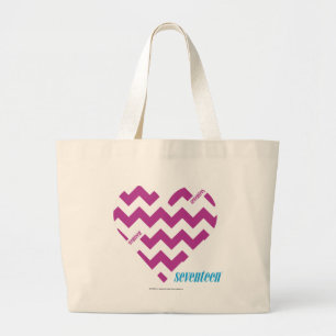Grand Tote Bag Pourpre 2 de zigzag