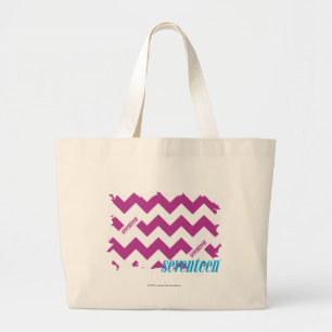 Grand Tote Bag Pourpre 3 de zigzag