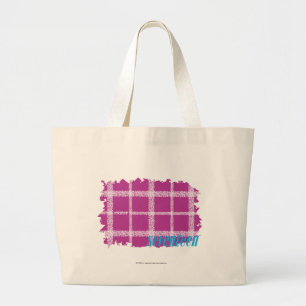 Grand Tote Bag Pourpre 4 de plaid
