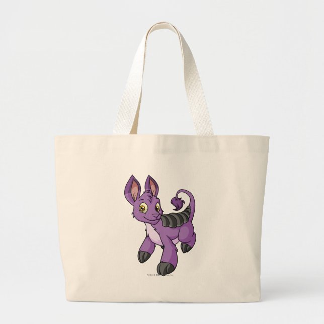 Grand Tote Bag Pourpre de Bori (Devant)