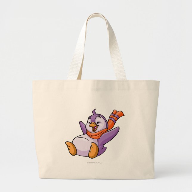 Grand Tote Bag Pourpre de Bruce (Devant)