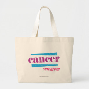 Grand Tote Bag Pourpre de Cancer