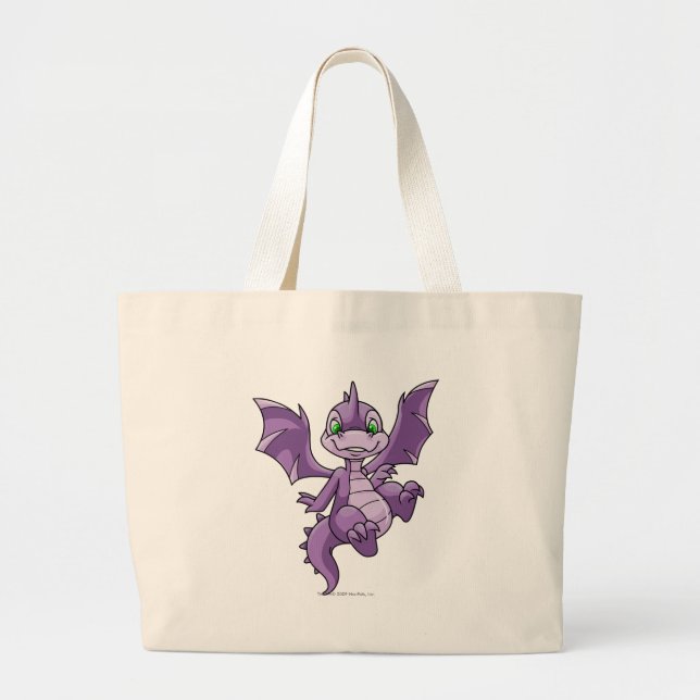 Grand Tote Bag Pourpre de Scorchio (Devant)