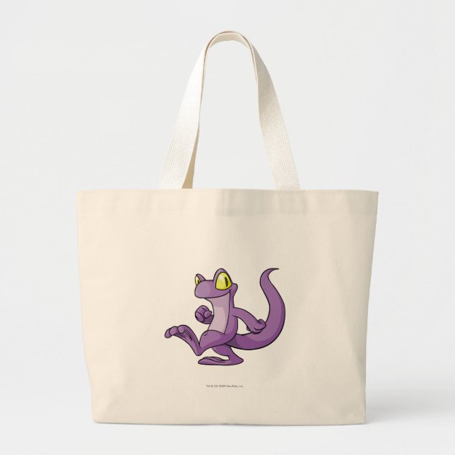 Grand Tote Bag Pourpre de Techo (Devant)