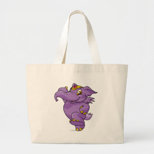 Grand Tote Bag Pourpre d'Elephante