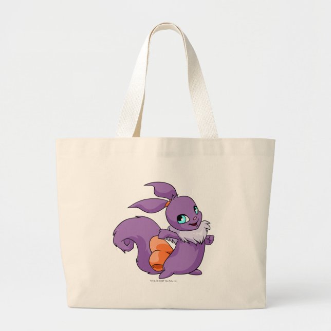 Grand Tote Bag Pourpre d'Usul (Devant)