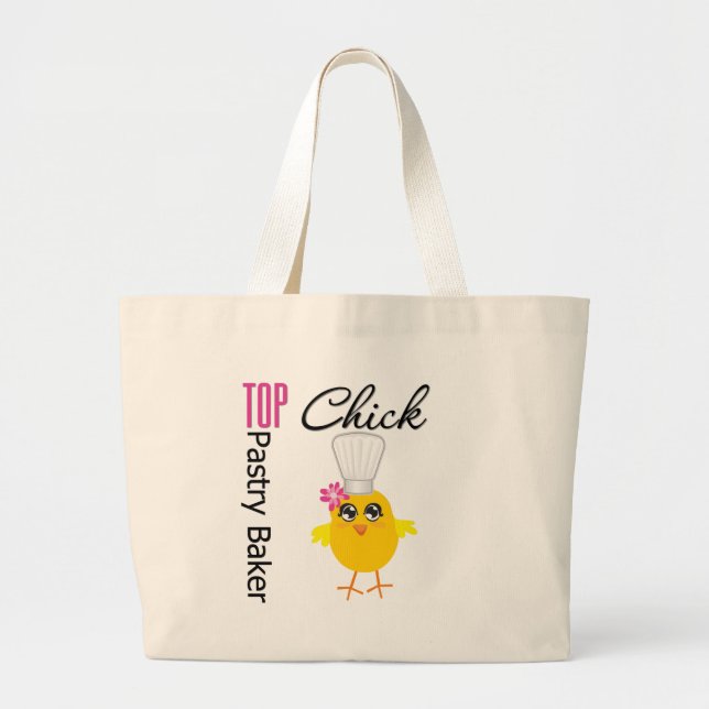 Grand Tote Bag Poussette à pâte supérieure (Devant)