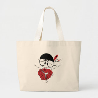 Grand Tote Bag Pouvoir-Peut la fille de danseur