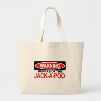 Grand Tote Bag Prenez garde de Jack-Un-Poo